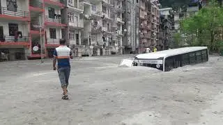 Flash Flood in Sikkim!!! #sikkim 4th oct 2023!!!