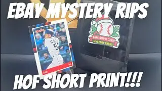 HOF NICKNAME SHORT PRINT PARALLEL!!! eBay Mystery Rips Episode 28