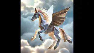 How to Make an Origami Pegasus | Mythical Winged Horse Paper Tutorial