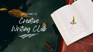 Creative Writing Club Advertising
