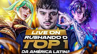 👑 TOP 1 DA ROTA SUPERIOR AO VIVO 😈 | RUSHANDO NA MAIN TRYHARD | Honor of Kings