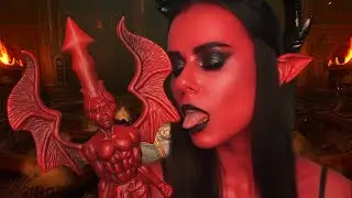 АСМР Теперь Ты ДЕМОН 😈 БУДЕШЬ Мне СЛУЖИТЬ ? 🎃 ASMR HALLOWEEN DEMON Roleplay