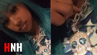 North West, 12, Shows Off $5K Diamond Skull Pendant and Shark Teeth Grillz