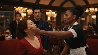 Everyone Trembled Before the Korean Mafia Boss’s Fiancée… Until a Black Waitress Did the Unthinkable
