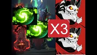 Death is my b_tch - WRAITH KING Refresher build xD  1 vs 5
