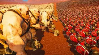 5 000x OGRE VS 30 000x SWORDSMAN | EPIC FANTASY BATTLE SIMULATOR
