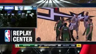 Marcus Smart Flagrant Foul On Matt Bonner ,Smart Punch Bonner's NutFlagrant2 Ejected of the Game