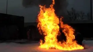 Ausbildung Brand Oeltank