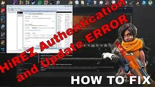 How To Fix HIREZ Authentication and Update Error (Paladins, Smite)