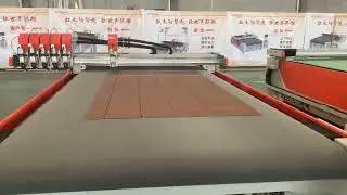 Wallpaper cutting--Six knifves 666 #cuttingmachine #cnc #redsun #factory #wallpaper #six #knife