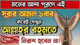 মনের নেক আশার নিয়তে একটি সূরার আমল | ইনশাআল্লাহ quran tilawat dua Quran recitation 
