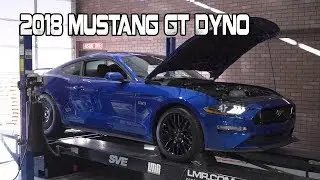 Mustang GT Dyno 2018 &mdash; цифры мощности