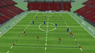 Come allenare  il recupero palla ultraoffensivo nel calcio - Metodo Fil Rouge#footballcoach