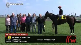 WOODBINE - Perfect Speighty - Leo Salles - August 19, 2023 - Race 4