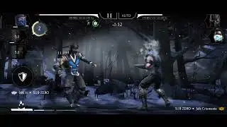 Batalla 110 torre Lin Kuei Fatal: despedida de la torre: Mortal Kombat Mobile.