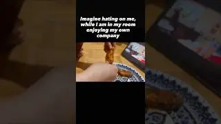 Eating chicken wings | #caloriedeficit #homemademeals #airfryer #selflove
