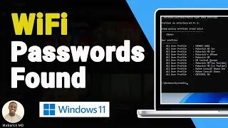 Recover Forgotten WiFi Passwords on Windows Without Software