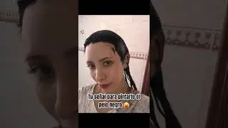 Tu se&ntilde;al para pintarte el pelo negro 😝 ..... Mi cabello del 2022 y ahora 2024 rapada #shavehead