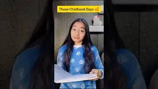 Those Childhood Days 😂 #childhood #shorts #studentlife #schoollife #memories #teacher #fyp #school