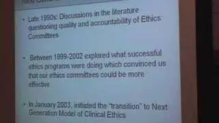 Next Generation Ethics Committees