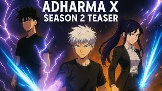 Adharma X Season 2 | Official Teaser (Anime Trailer in Hindi) | Dark Mystery Anime 2025