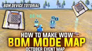 How to Make Wow Bom Mode Map | Wow October Event Bom Mode Map Totorial | Bom Device Totorial