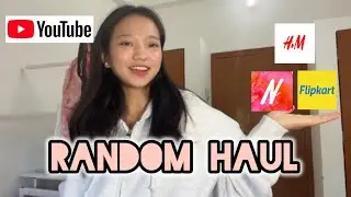 Random haul ft. H&m and Nykaa||black friday||pink friday #youtube #vlog #haul 