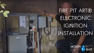 Fire Pit Art&reg;   Electronic Ignition Installation