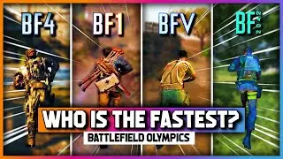 Who Is The FASTEST? | Battlefield Olympics | BF4 vs BF1 vs BFV vs BF2042