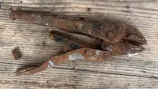 Brilliant Idea With Pliers Dead // Restoration Old Rusted Dead Pliers, Repair And Reuse