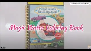 Magic Water Coloring Book - Ayman Art & Craft
