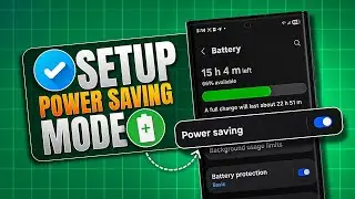 Как настроить режим энергосбережения на Samsung Galaxy | Увеличьте срок службы батареи легко!