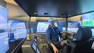 Фрагмент из рубки капитана судно тип проект Москва 1.0 с Московской верфи! 