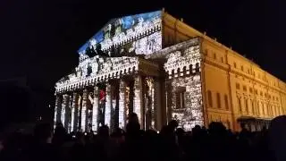 The LightFest. What did they do to The Bolshoi Theater? Moscow 2014
