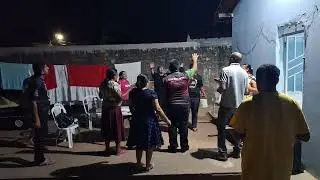 Encerramento da campanha  pelo irmão Manoel 