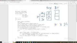 Data Structures - Ch2 (Struct Example)