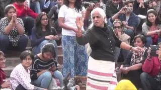 Maya Rao performs the new 'Walk' in solidarity with Stand With JNU @Freedom Sqaure