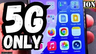 How to Force iPhone to Use 5G Only and Use 5G All the Time