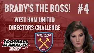 FM17 West Ham - Directors Challenge 04 - Injuries!  - Football Manager 2017 Lets Play