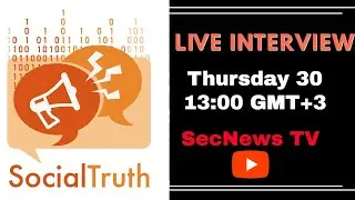 SocialTruth European project - Live interview coming soon
