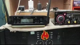 how to wireless mic  frequency changing tamil