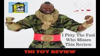 Обзор эксклюзивной фигурки Mattel WWE Elite Collection Mr. T для SDCC 2020 года