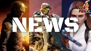 HOT TOYS NEWS | DAREDEVIL TEASED | AT-RT ANNOUNCED | BLACK WIDOW RELEASED | MCU | STAR WARS