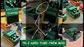 JRMOD - BOSS TR-2 AGED TUBE-TREM CUSTOM MOD - c/ MARCOS OTTAVIANO