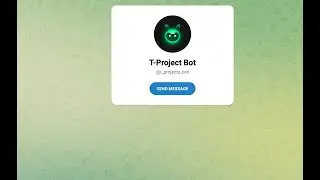 T-Project Bot - очередной кликер в Telegram | Как вывести первый раз? TProject Bot выводит средства