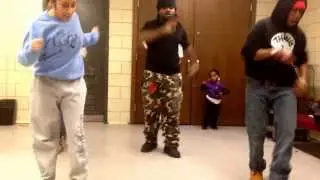 Silent Threat Dance Team C.E.O Vee Dancing