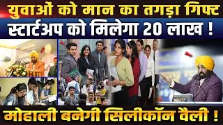 Youth Startup Boost: 20 Lakh Funding, Mohali बनेगा Silicon Valley!