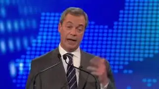 UKIP Nigel Farage vs Nick Clegg, BBC Europe debate 2 02Apr14