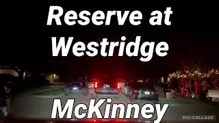 ASMR Drive - Westridge (Reserve) Halloween Decorations - Night Drive