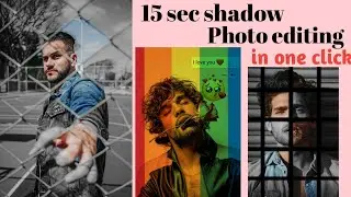 Shadow photo editing|Instagram Profile Photo Editing lpicsart Editing Tutorial| #picsart #shorts